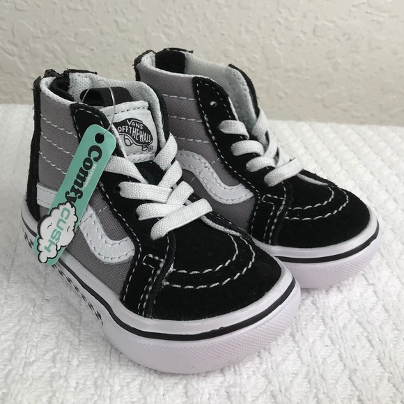 Vans Other - VANS 🛹TODDLER COMFY CUSH SK8-HI ZIP SHOES